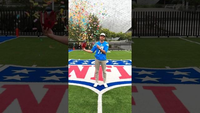 World's First Auto-Celebration Football