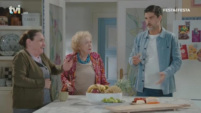 Festa e festa: Elisabete colapsa ao saber da premonição de Guida