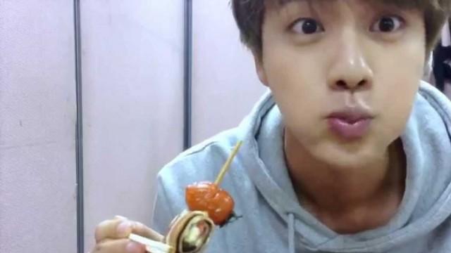 150520 밥 먹는 김석진 