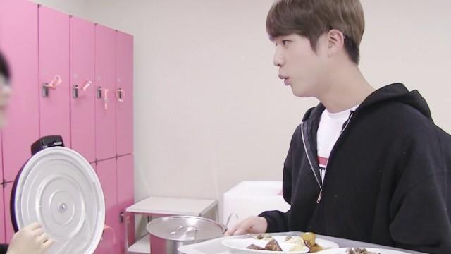 161227 밥 먹는 김석진 