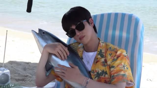 Jin 'Super Tuna' Special Video Shoot Sketch