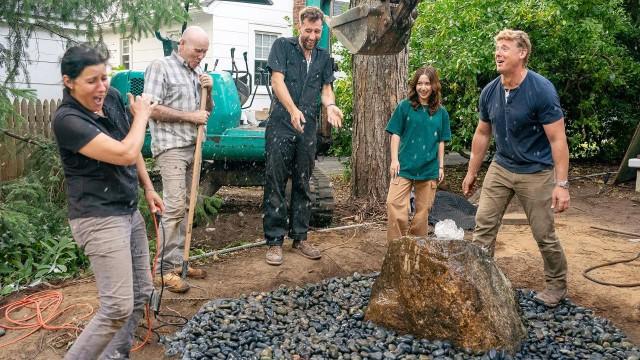 Ridgewood: Flooring Features and a Rocking Fountain