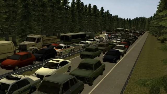 Mario Gets Stuck In Traffic