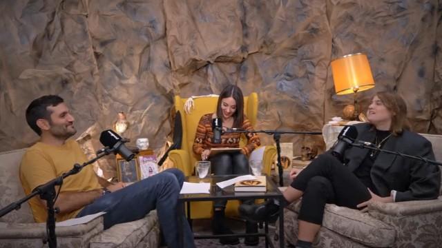 Olimpia con Rocío Saiz y Diego Chapinal