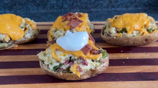 Twice Baked Potato: Jalapeño Bacon