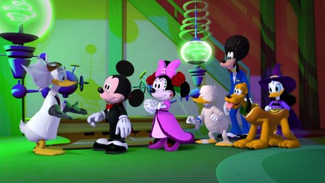 Goofy and Pluto Meet Teddy-stein