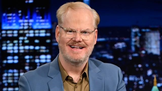 Jim Gaffigan, Betty Gilpin, Mary Ellen Matthews, Adam Lambert