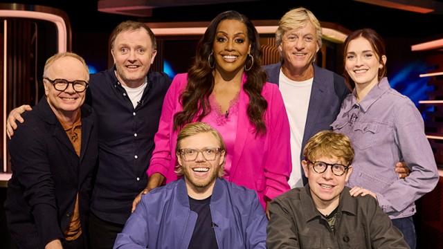 Charlotte Ritchie, Chris McCausland, Jason Watkins, Richard Madeley