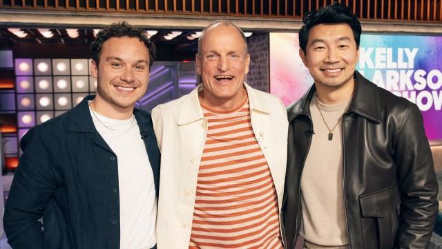 Simu Liu, Woody Harrelson and Finn Cole, Brenda Song