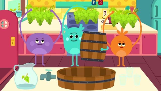 Gooshing Green Grape Juice