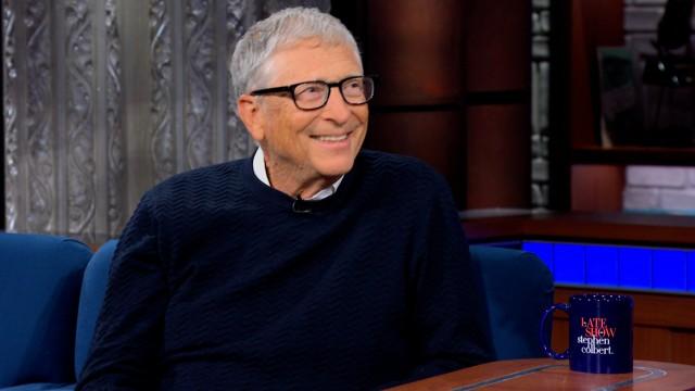Bill Gates, Paula Poundstone, Evie McGee Colbert