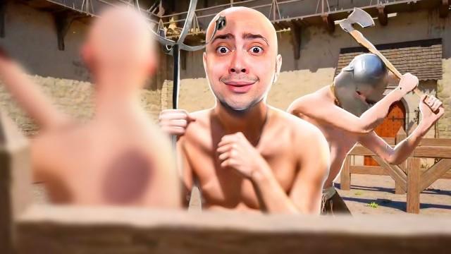 O COMBATE DESSE JOGO É LOUCURA! - HALF SWORD