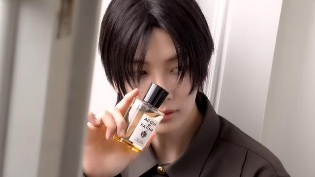 JEONGHAN's ACQUA DI PARMA x Allure Photo Shoot Sketch