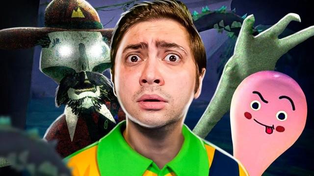 O MONSTRO ME PEGOU E DEU TUDO ERRADO DE NOVO! - PEAK COM OS AMIGOS