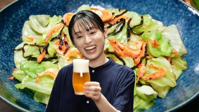 第4話 「キャベツと桜エビの塩昆布炒め」