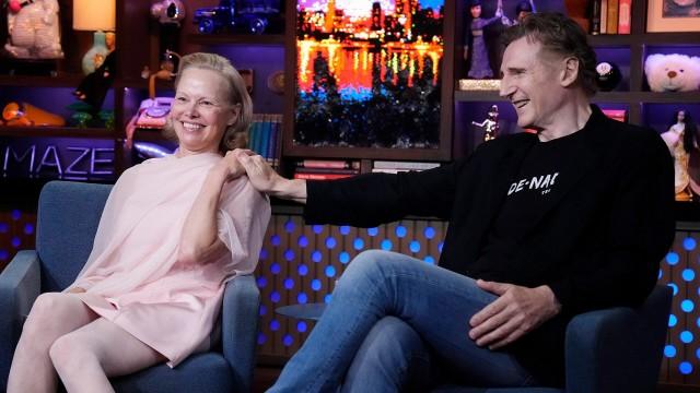 Pamela Anderson & Liam Neeson