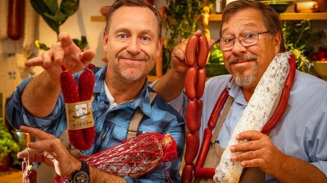 A sausage should be served with passion