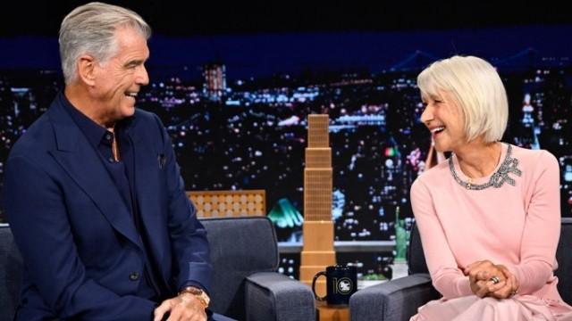 Helen Mirren & Pierce Brosnan, Cristin Milioti, Matthew Berry, Bonnie McFarlane