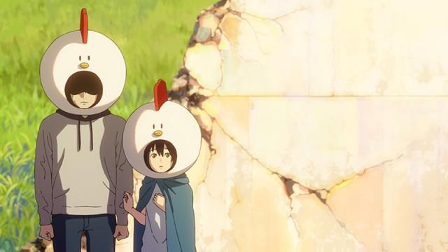 A Couple Clucking Chickens Were Still Kickin' in the Schoolyard