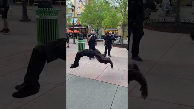 Flipping Out in Front of the Cops