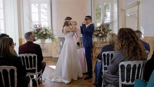 Secondo matrimonio e partenza per il viaggio di nozze