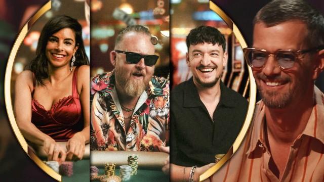 Collien Ulmen-Fernandes, Axel Stein, Montez, Joko und Klaas bluffen für den Pot