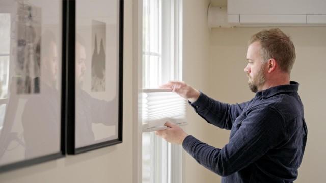 Hang Shades, Steep Landscaping