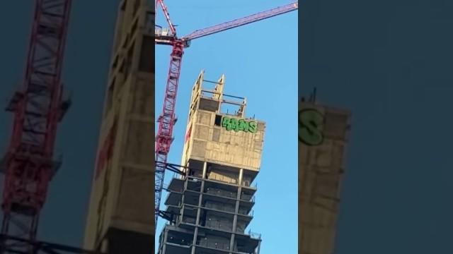 How did he get up there?