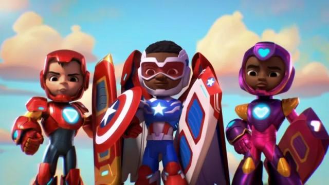 Captain America Goes Fast / Ironheart's Awesome Playground