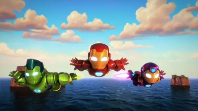 Iron Hulk and the Bees / Fly Away Iron Friends