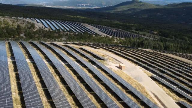Schaden Solarparks Frankreichs Natur?