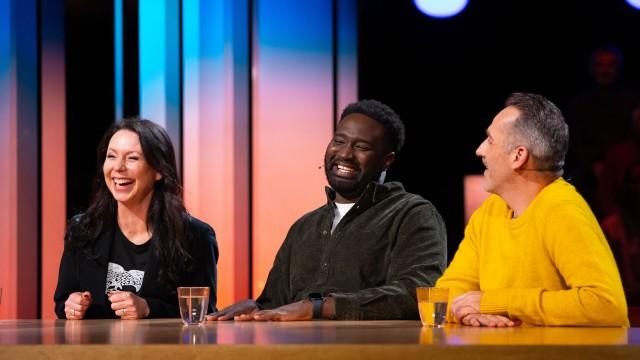 With Xavier Taveirne, Kristel Verbeke and Chris Sugira