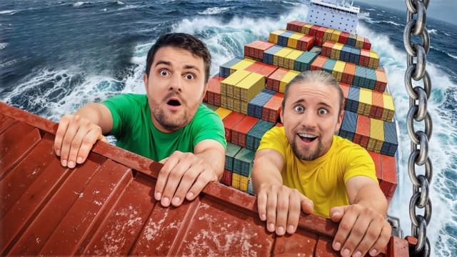 24H SUR UN BATEAU CARGO (en pleine mer)