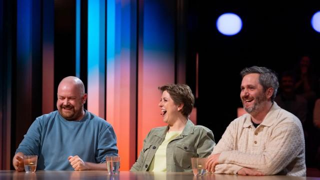 With Lieven Scheire, Bart Van Peer and Hetty Helsmoortel