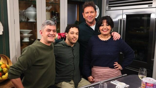 Francis Rossi, Romy Gill, Corrin Harrison, and Merlin Griffiths