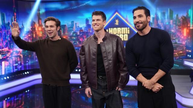 Carlos Cuevas, Miguel Bernardeau y Miguel Ángel Silvestre