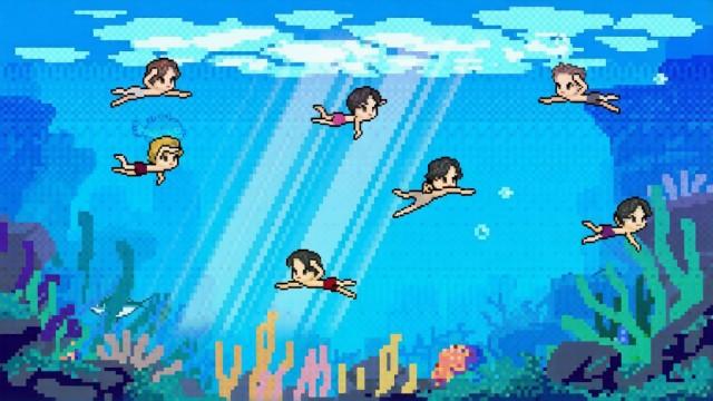 BTS (방탄소년단) 'SWIM (Underwater Remix)' Visualizer (Pixel ver.)