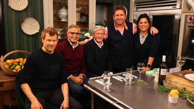 Nigel Havers, Tom Aikens, Sabrina Gidda and Atul Kochhar