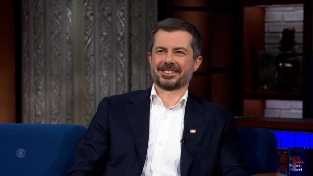 Pete Buttigieg, Andy Serkis, Jon Stewart