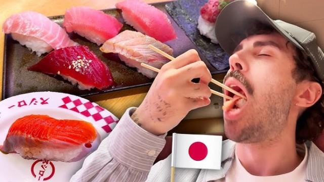 Il mio primo SUSHI in GIAPPONE! - GiappoNels
