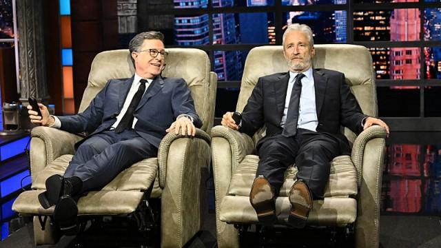 Jon Stewart, Steven Spielberg, David Byrne