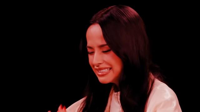 Becky G Conquers the Heat While Eating Spicy Wings