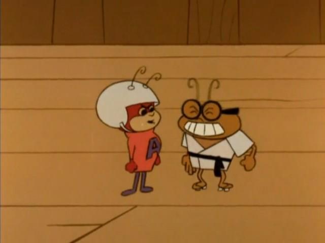 Atom Ant Meets Karate Ant