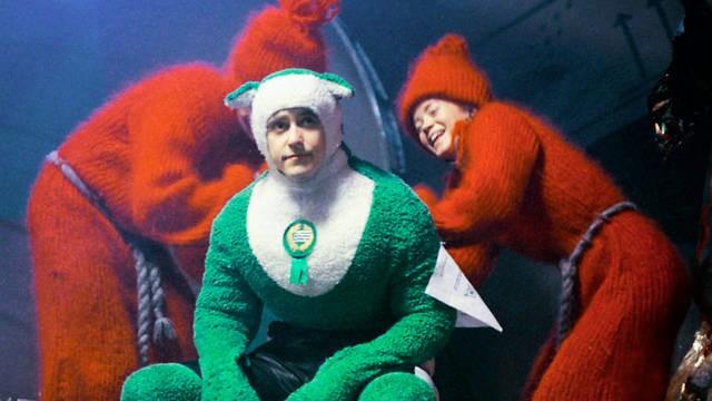 Green and white Christmas