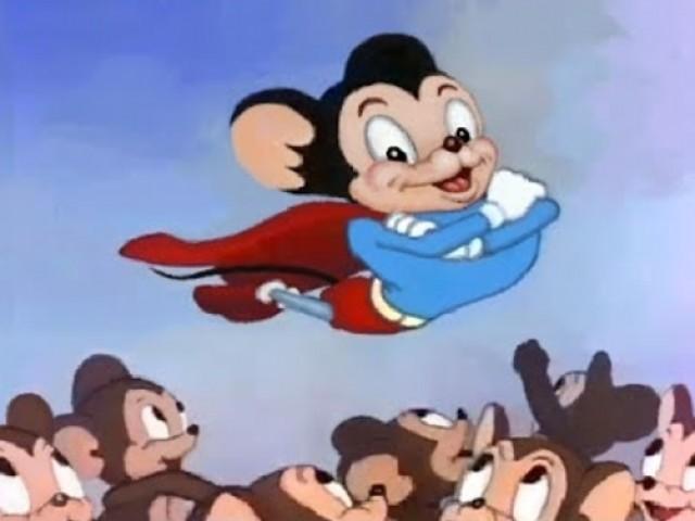 Mighty Mouse Rides Again