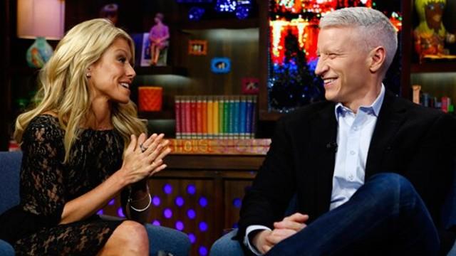 Kelly Ripa & Anderson Cooper