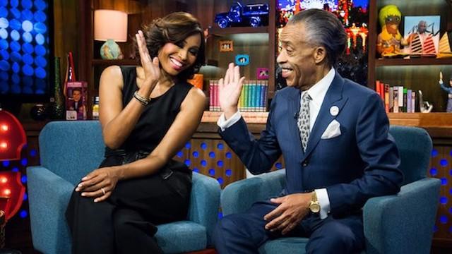 Rev. Al Sharpton & Cynthia Bailey