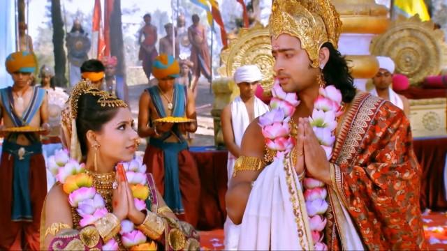 Arjun and Subhadra get married