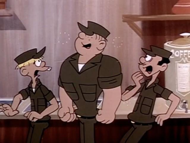 Dr. Jekyl and Beetle Bailey