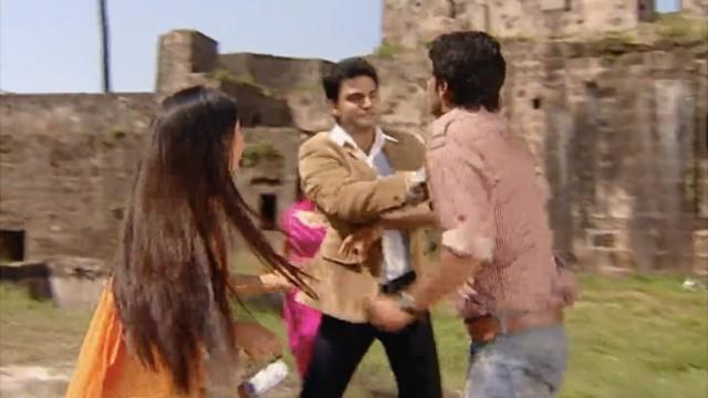 Shaurya and Alok fight